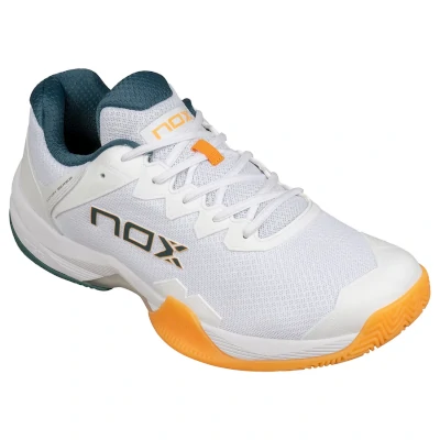 Zapatillas Nox ML10 Hexa Blanco/Albaricoque - Imagen 2