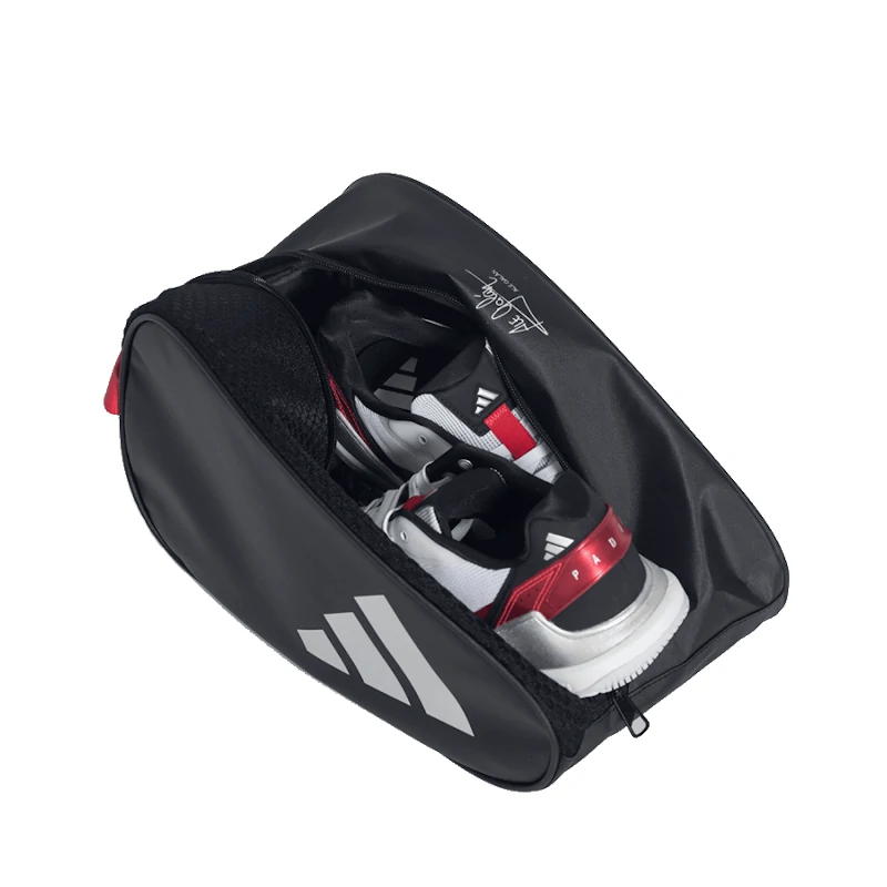 Zapatillero Adidas Negro/Rojo 3.4 Ale Galán - Imagen 2