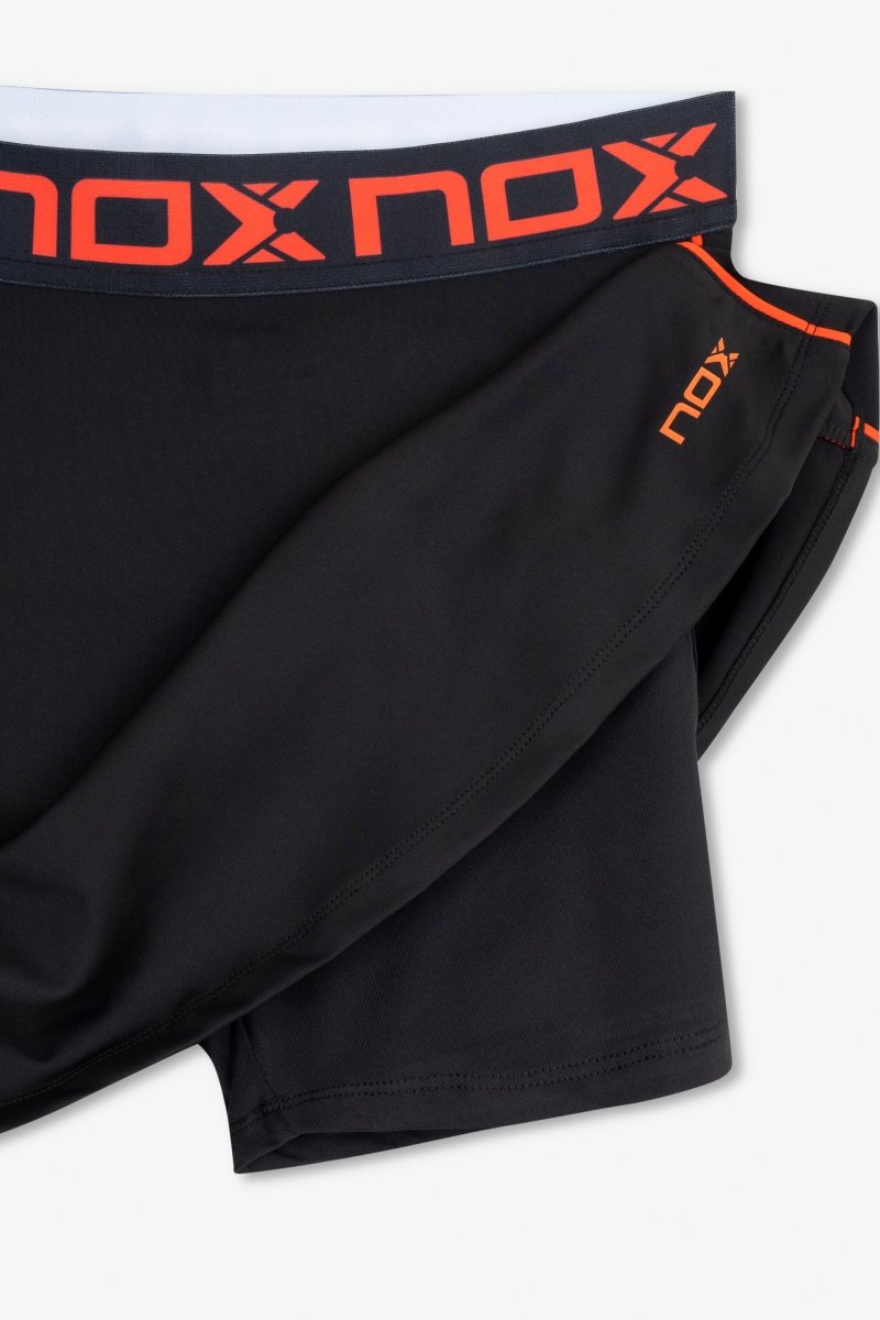 Falda Nox Team Negro/Rojo 2026 - Imagen 2