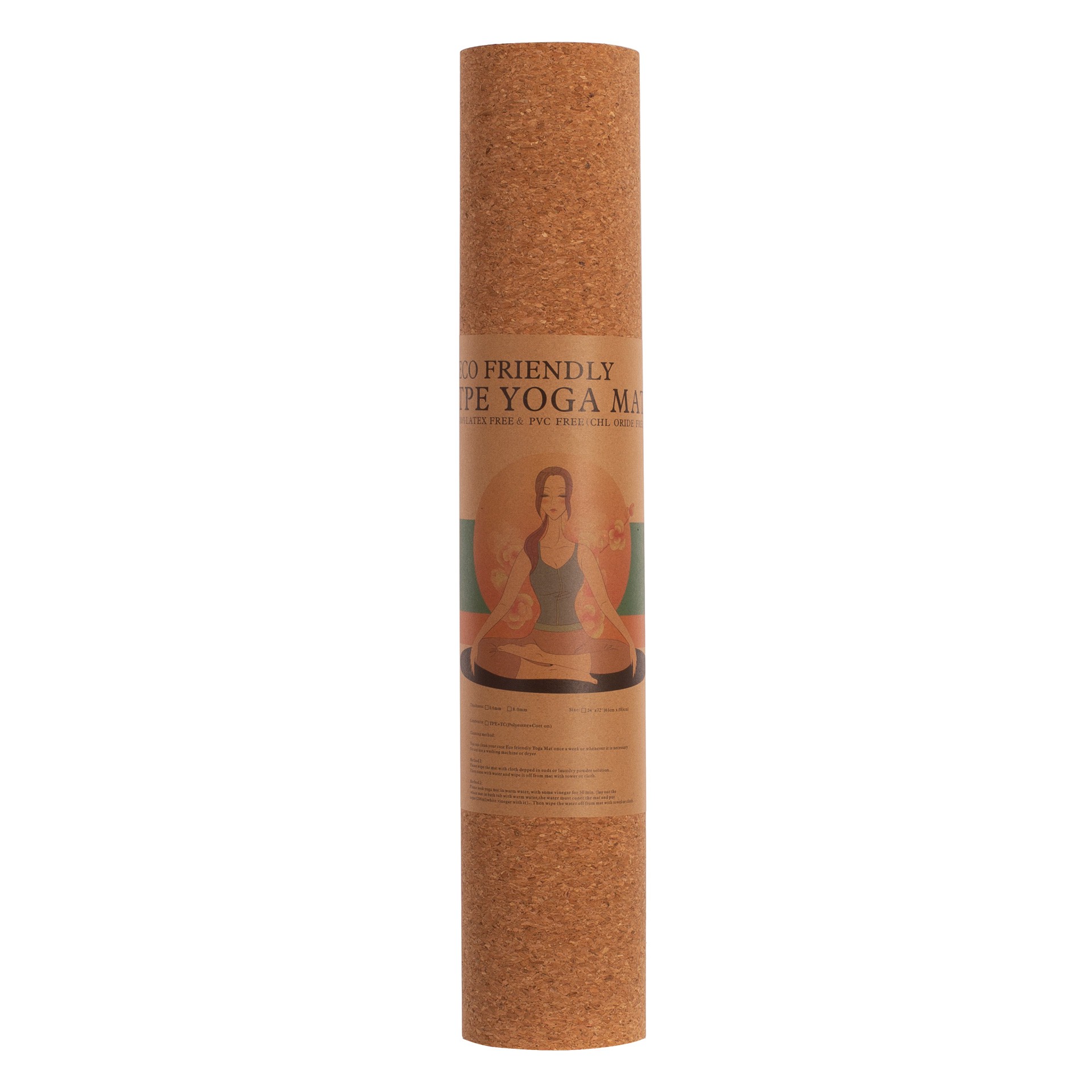 Colchoneta de pilates cork - Imagen 4