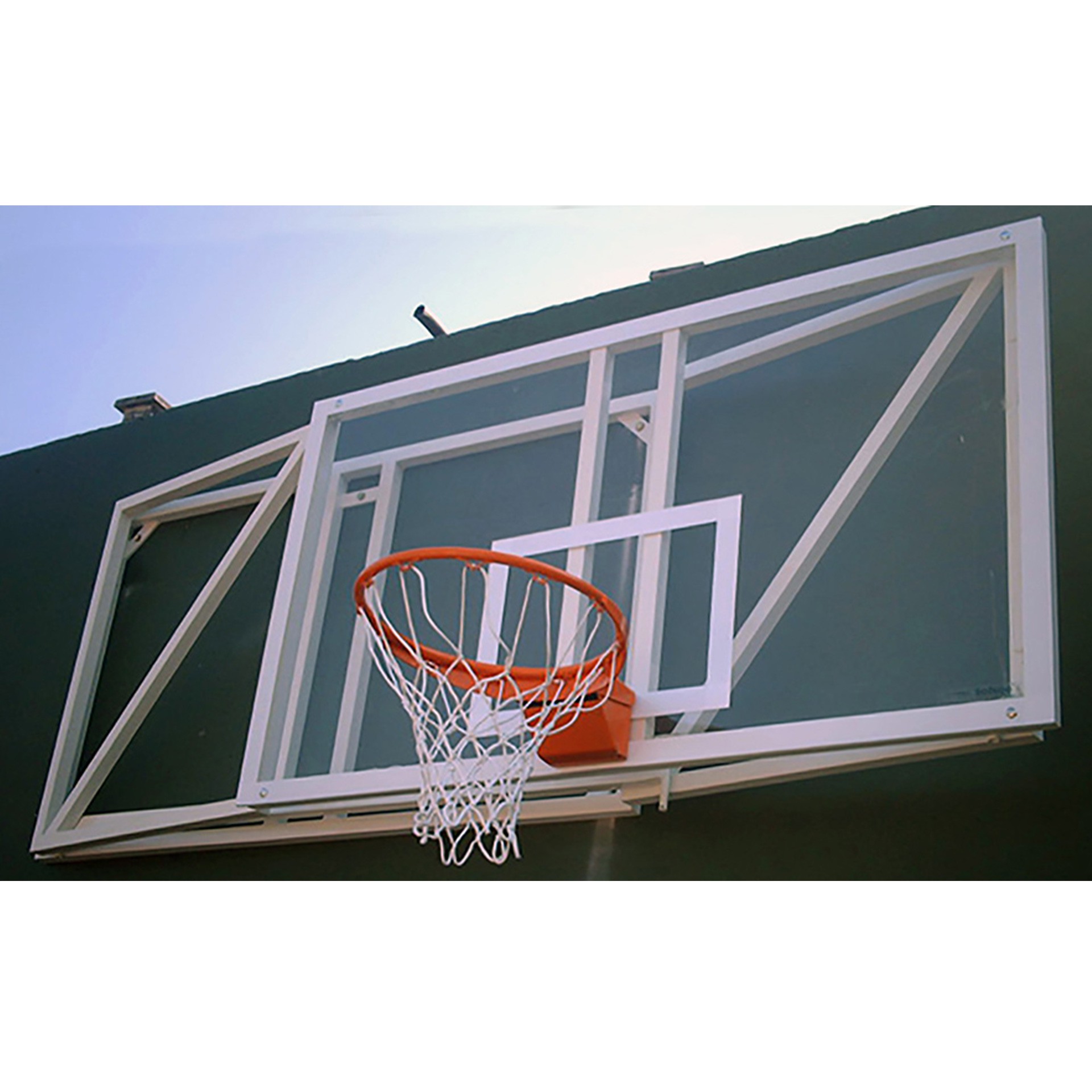 Jgo canastas baloncesto abatibles -sin tablero,aro- - Imagen 2