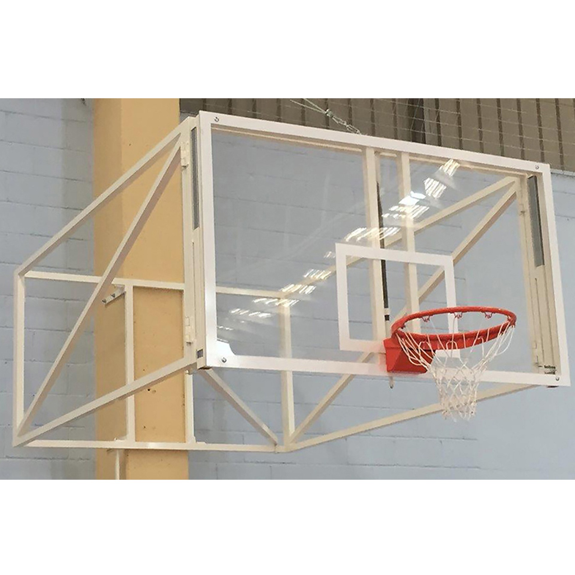 Jgo canastas baloncesto abatibles -sin tablero,aro- - Imagen 4