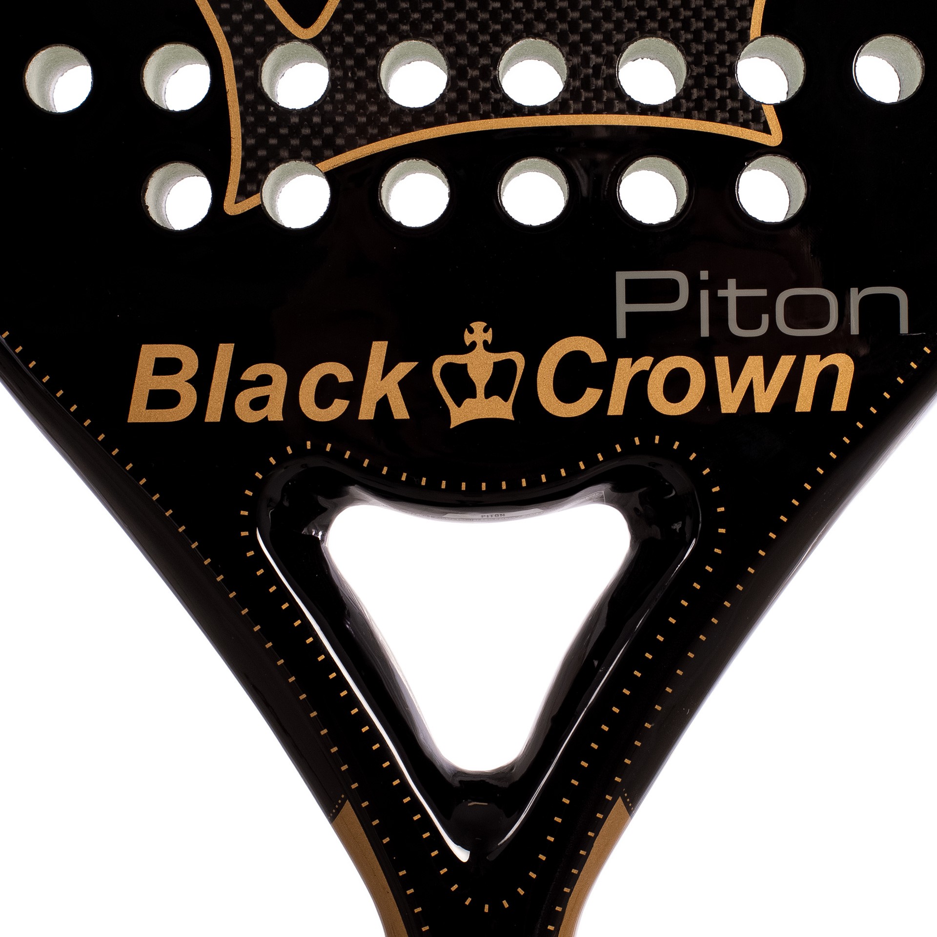 Pala de pádel black crown piton - Imagen 3