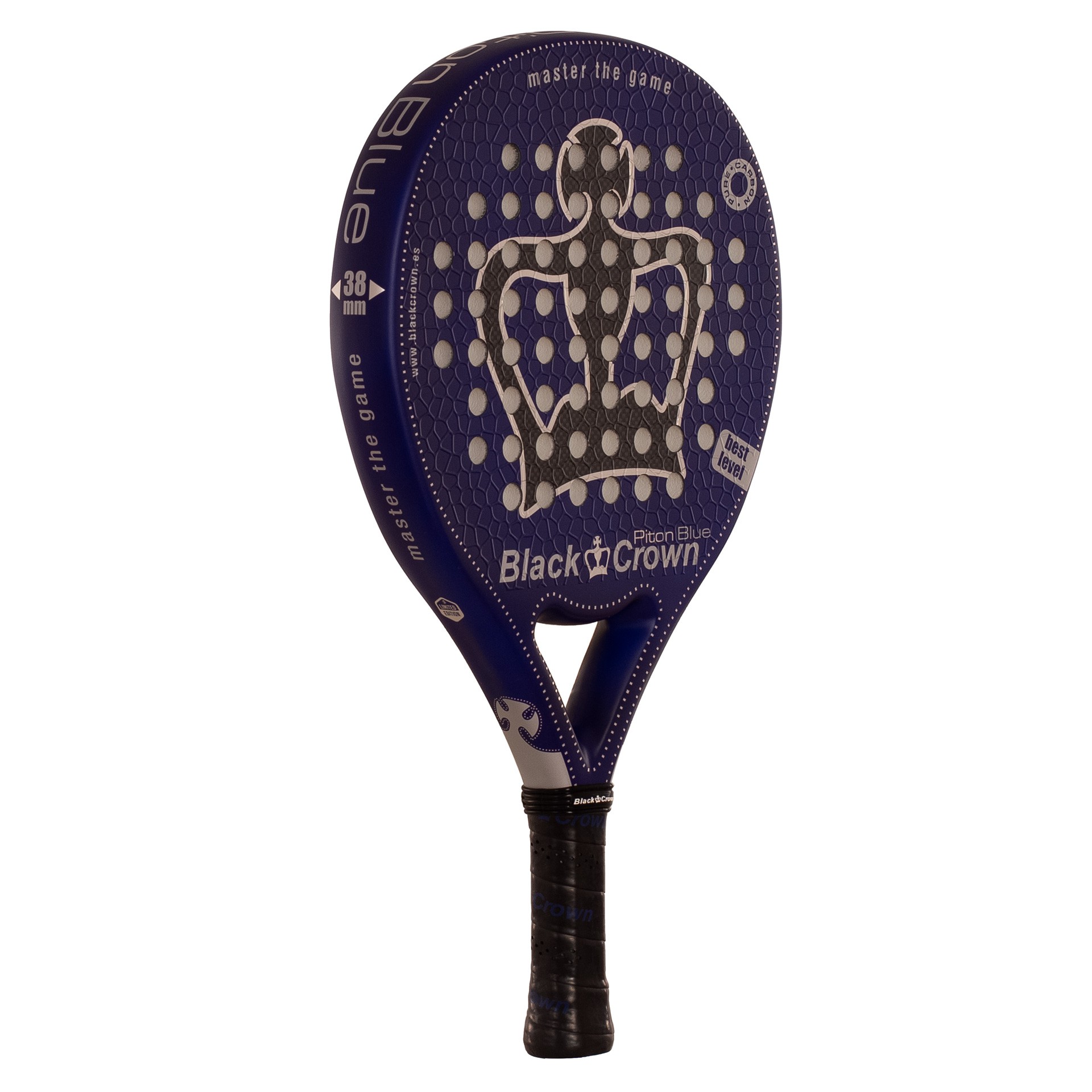 Pala de pádel black crown piton blue - Imagen 3