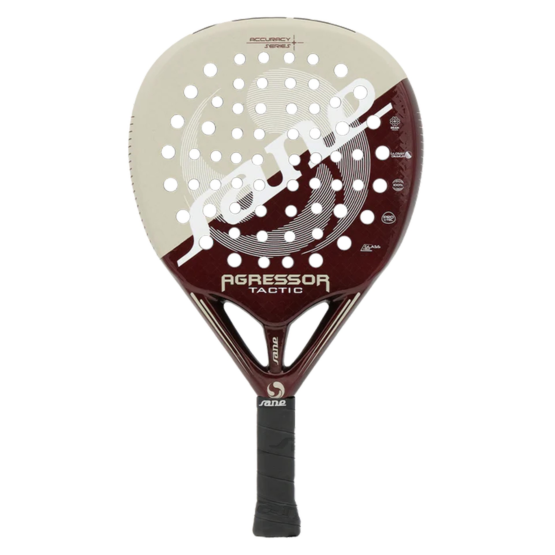 Pala de pádel sane agressor tactic fiber - Imagen 3