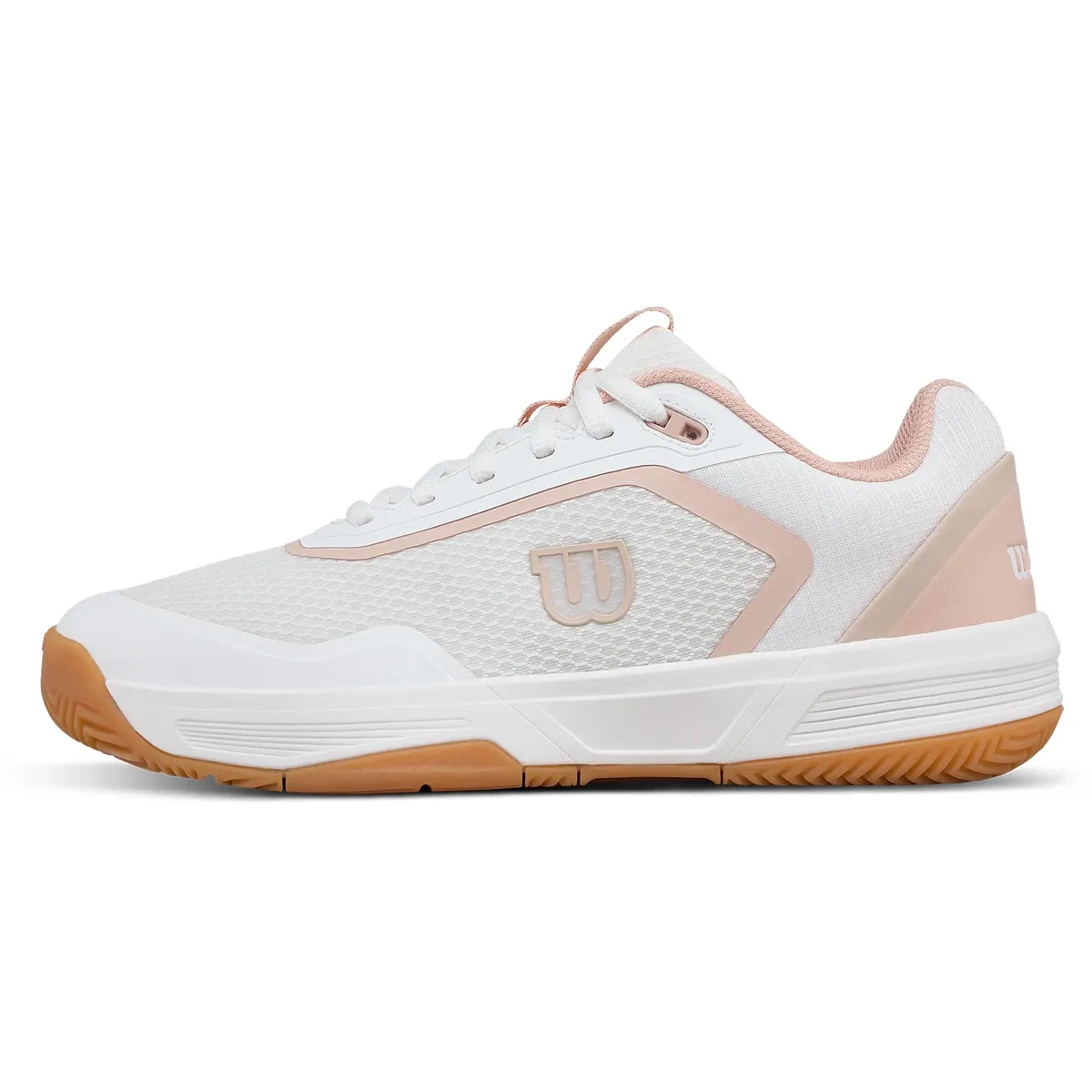 Zapatillas Wilson Courtglide W White/Cameo Rose 2026 - Imagen 5