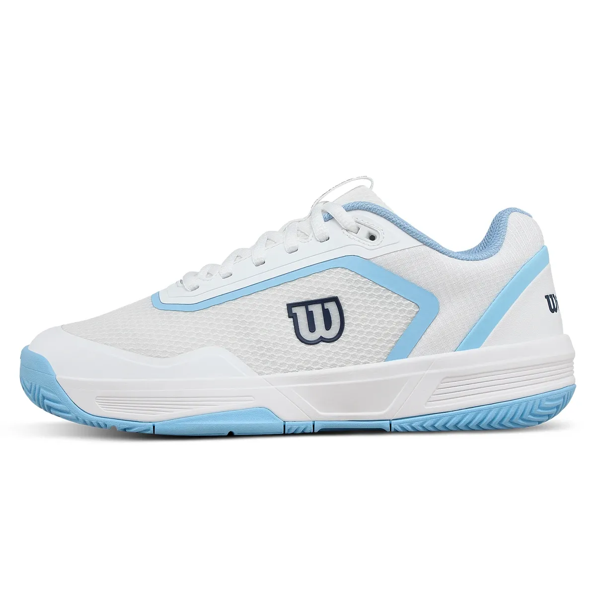 Zapatillas Wilson CourtGlide W Blanco/Azul Cielo 2026 - Imagen 5