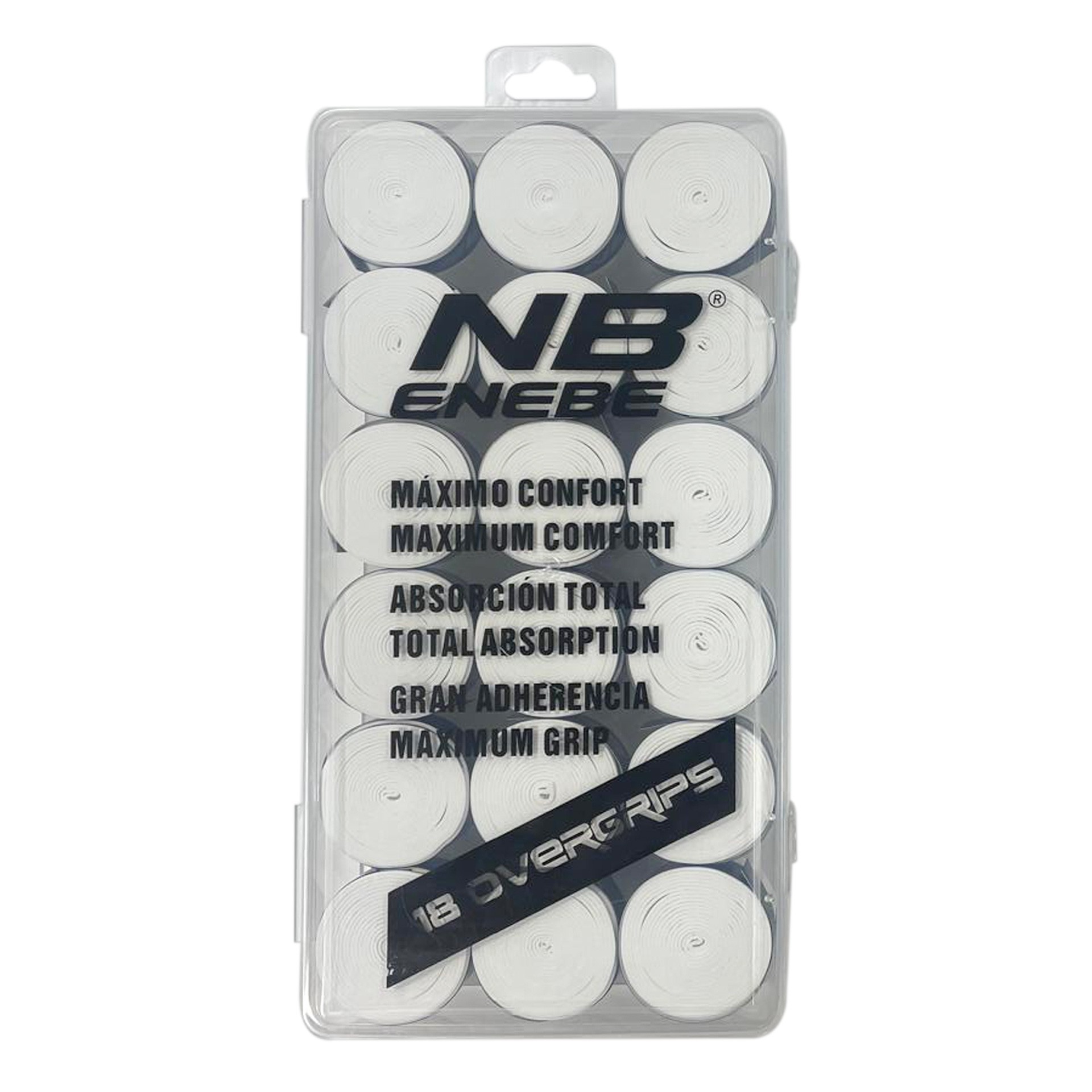 Pack de 18 overgrips lisos enebe - Imagen 4